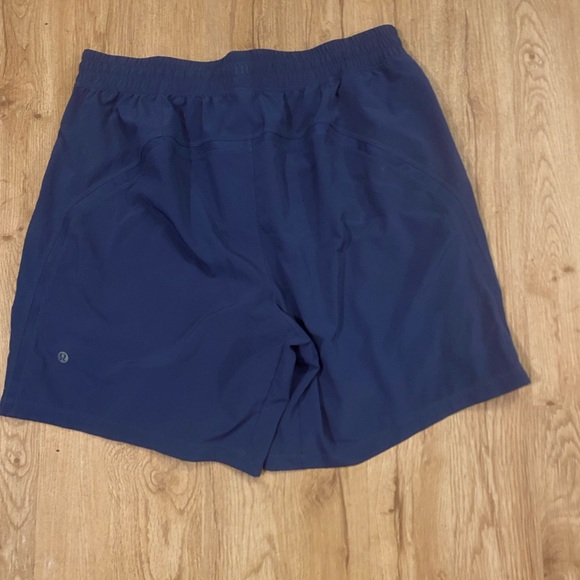 lululemon athletica Deep Blue Athletic Shorts - Picture 2 of 8